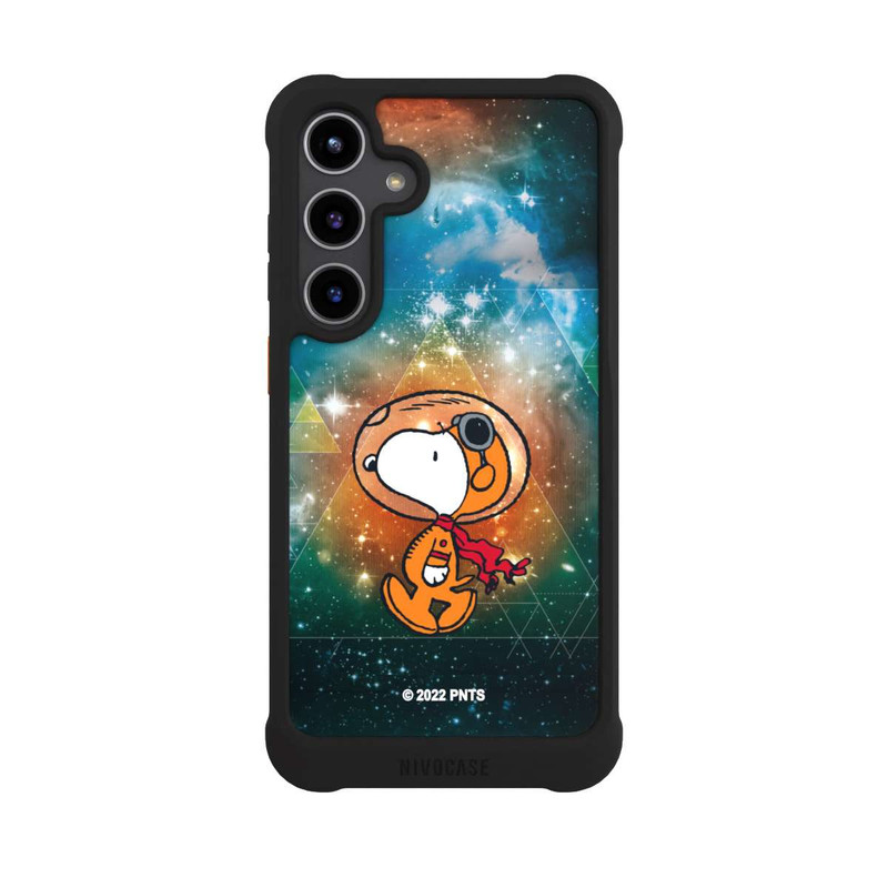 Galaxy S24 + NIVOmax Snoopy Voyageur de l'espace Vert