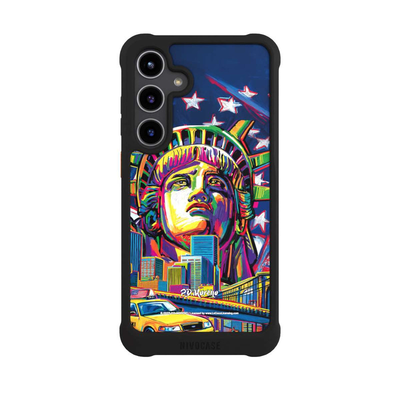 Galaxy S24 + NIVOmax NY City Art By P.D. Moreno