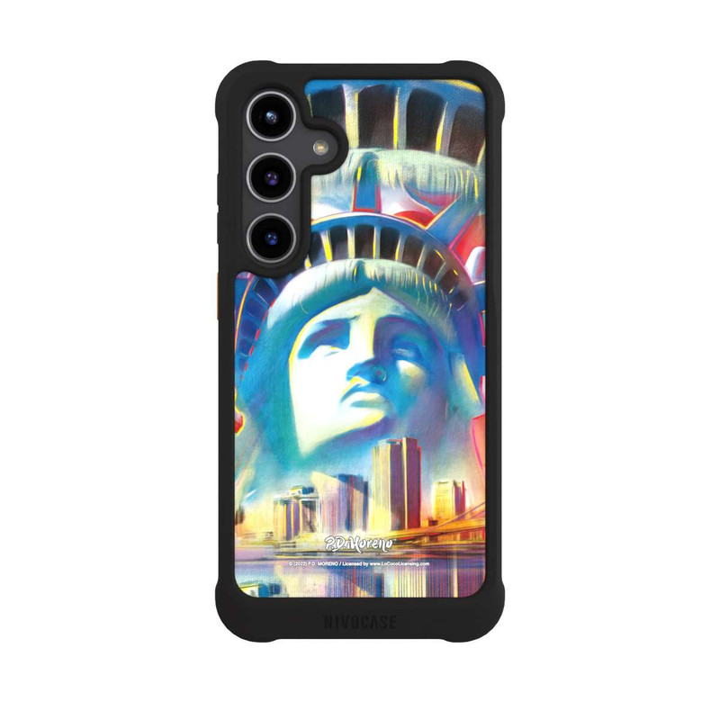 Galaxy S24 + NIVOmax New York Liberty Art By P.D. Moreno