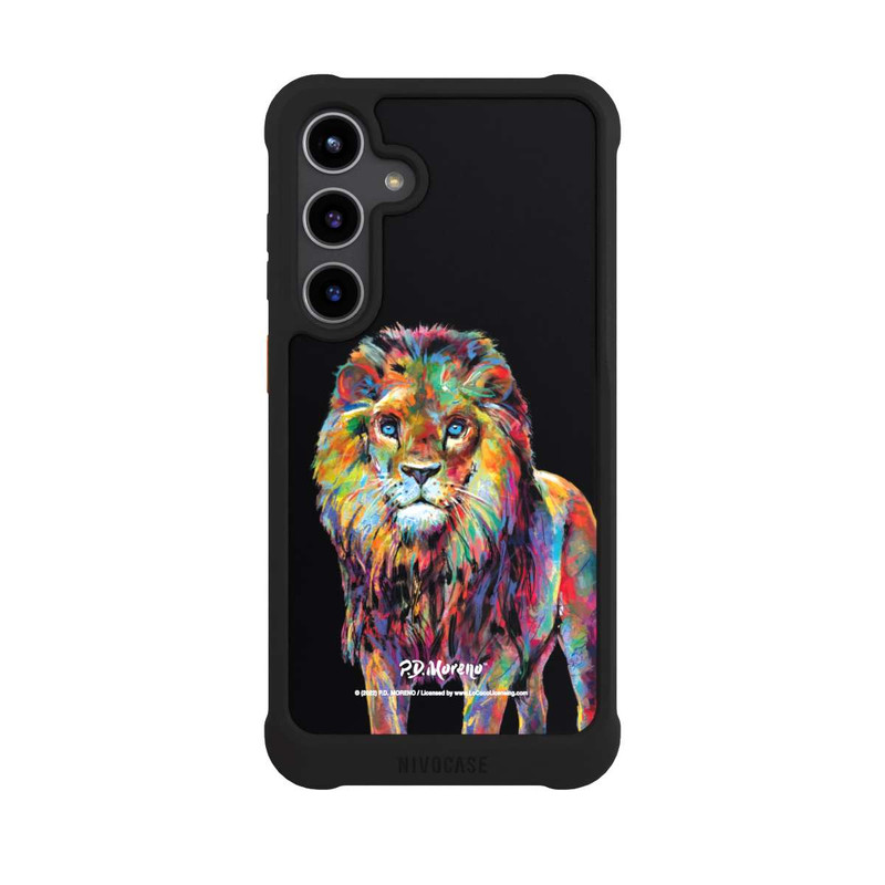 Galaxy S24 + NIVOmax Lion Colorful Art par P.D. Moreno