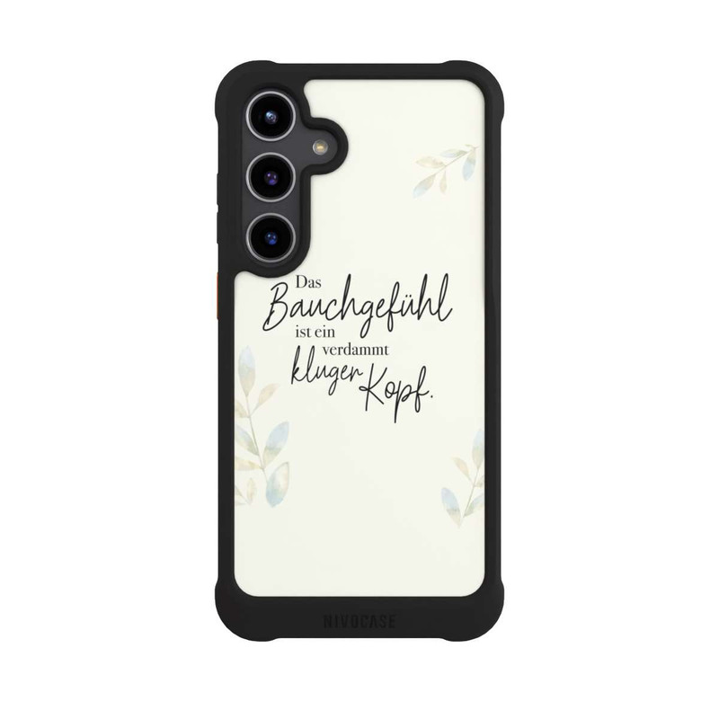 Galaxy S24 + NIVOmax Das Bauchgefuehl Ist