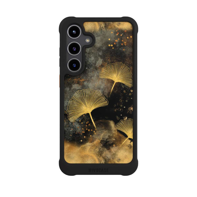 Galaxy S24 + NIVOmax zauberhafter Gingko