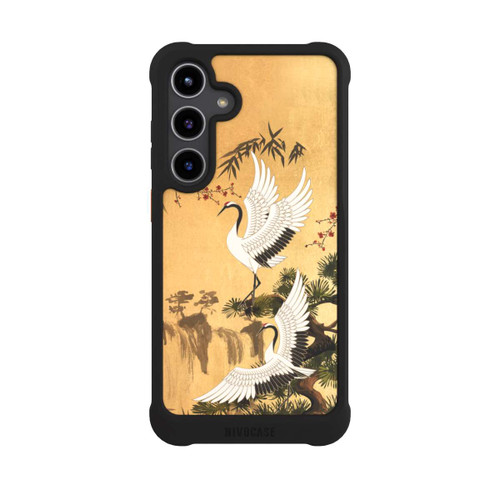 Samsung Galaxy S24+ NIVOmax Cranes Gold Japan 2
