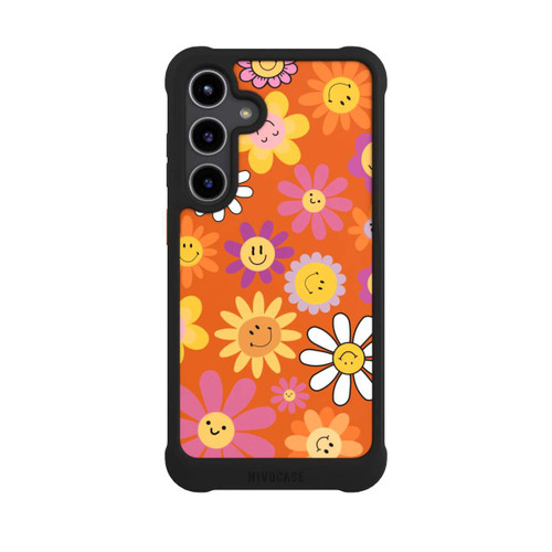 Samsung Galaxy S24+ NIVOmax Smiles Orange Flowers