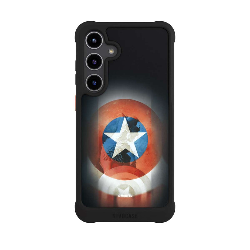 Galaxy S24 + NIVOmax Captain America Shield