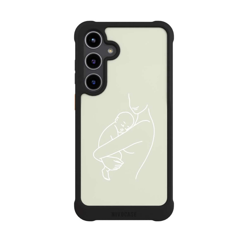 Galaxy S24 + NIVOmax Line Art Family 3