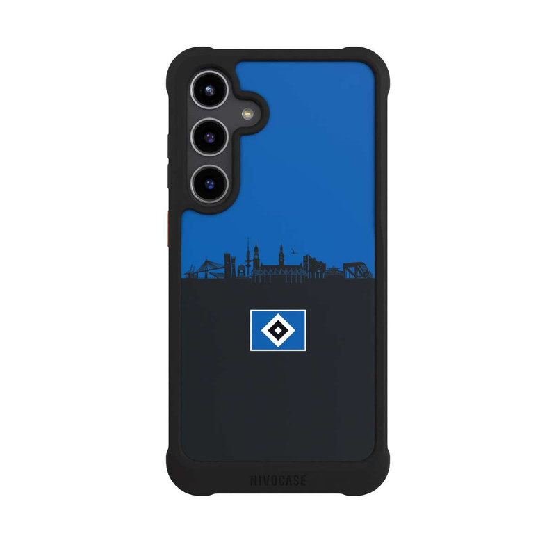 Galaxy S24 + NIVOmax HSV Skyline Blau Schwarz