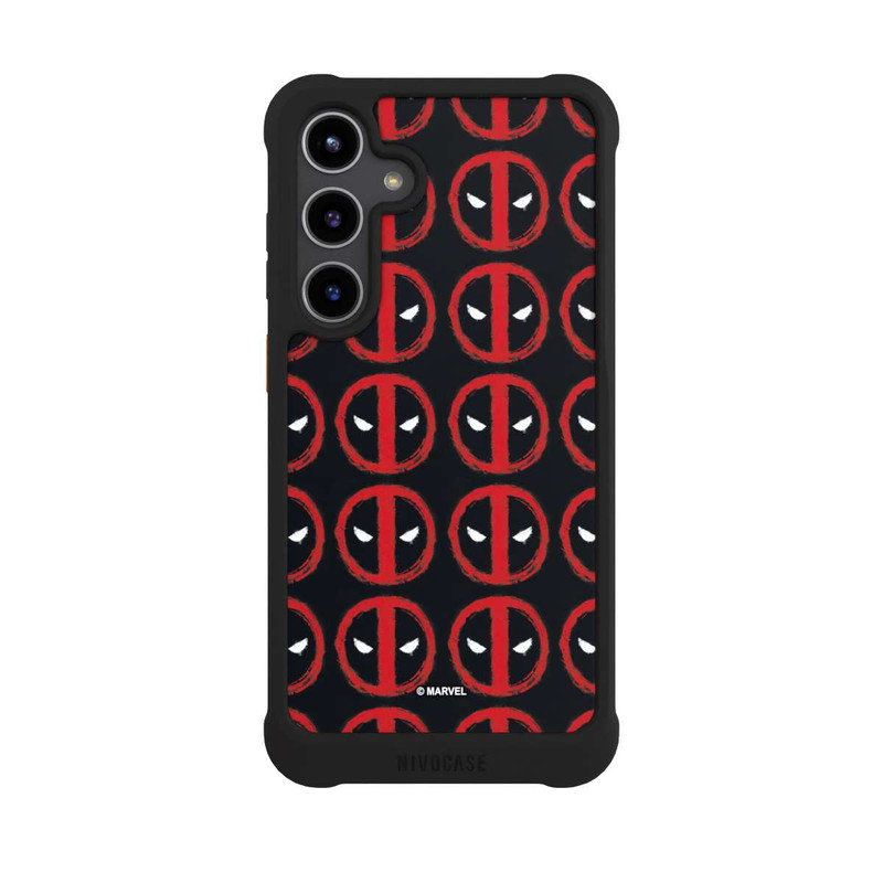 Galaxy S24 + NIVOmax Deadpool modèle