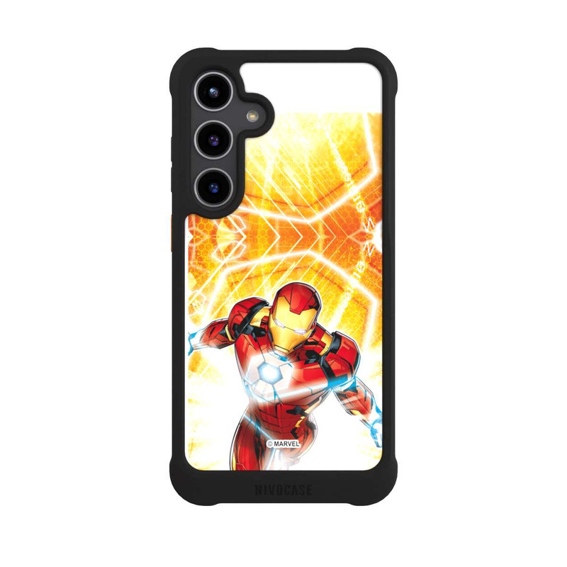 Galaxy S24 + NIVOmax Iron Man on Fire