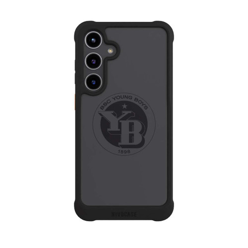 Samsung Galaxy S24+ NIVOmax BSC YB Logo Grau