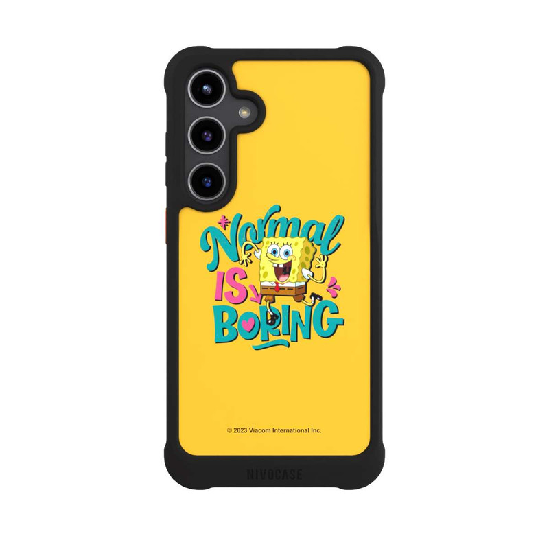 Galaxy S24 + NIVOmax Spongebob Normal Is Boring