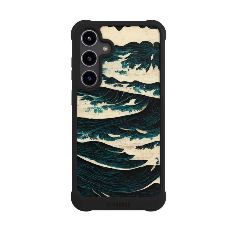 Galaxy S24 + NIVOmax Vagues sauvages