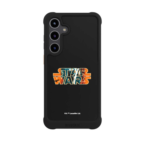Samsung Galaxy S24+ NIVOmax Star Wars Logo Orange Halloween