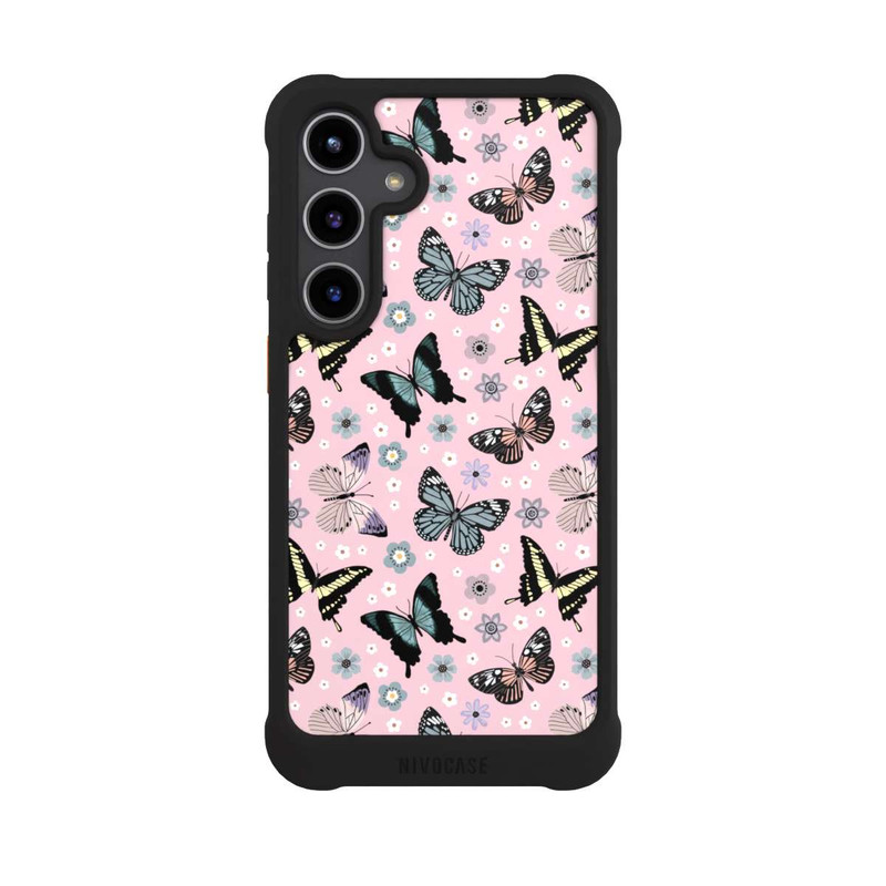 Galaxy S24 + NIVOmax Le jardin des papillons
