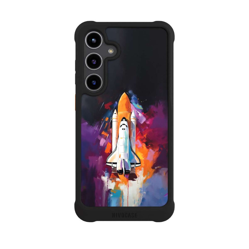 Galaxy S24 + NIVOmax Démarrage de la navette spatiale