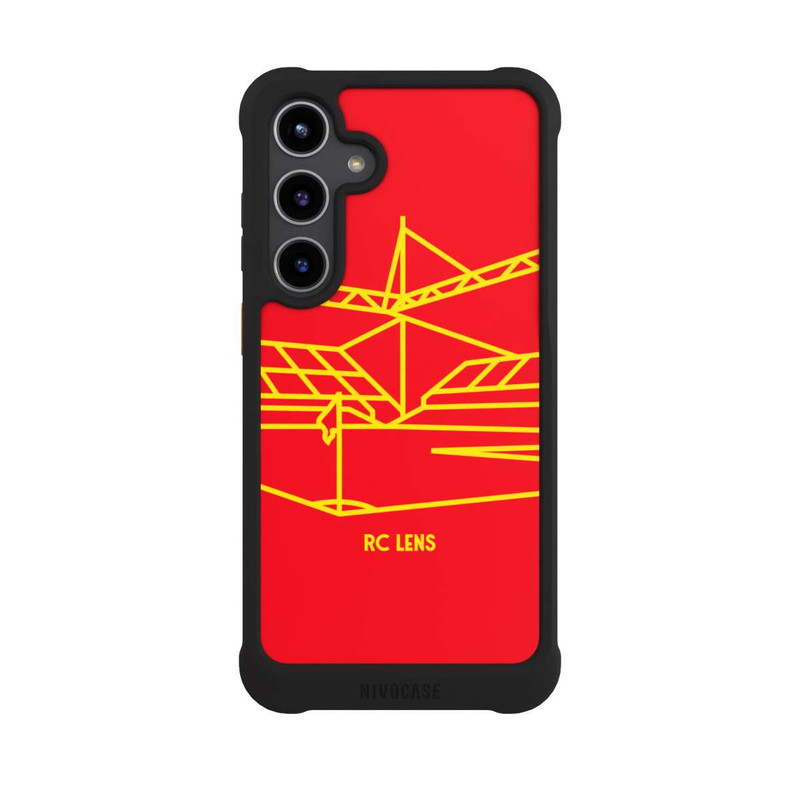 Galaxy S24 + NIVOmax RC Lens Ligne d'art Stade grand