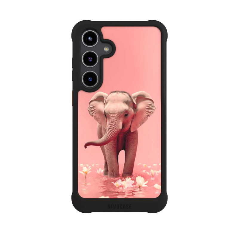 Galaxy S24 + NIVOmax Young Elephant with AI