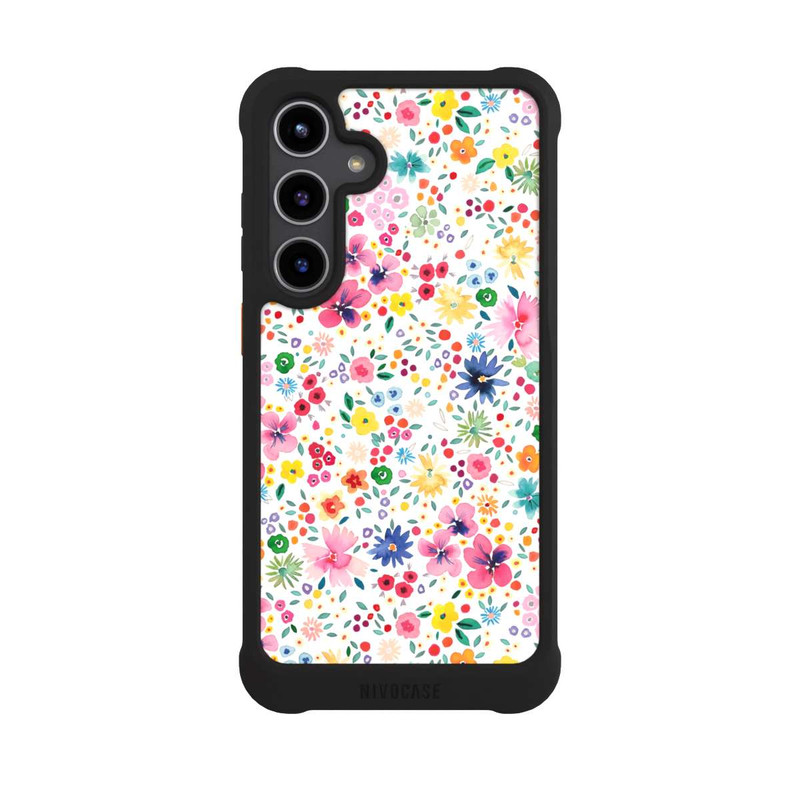 Galaxy S24 + NIVOmax Millefleurs Pink Spring Garden