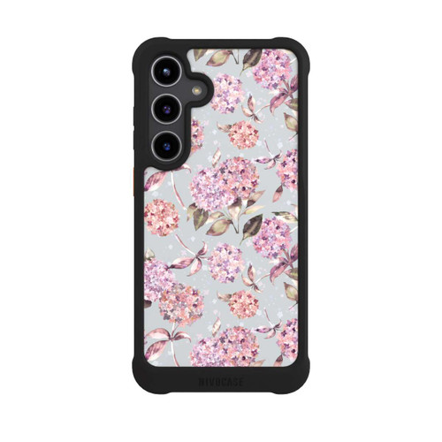 Samsung Galaxy S24+ NIVOmax Pastel Magic Hydrangea Floral Watercolor Pink