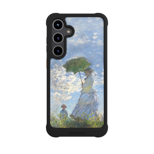 Samsung Galaxy S24+ NIVOmax Frau mit Sonnenschirm - Monet