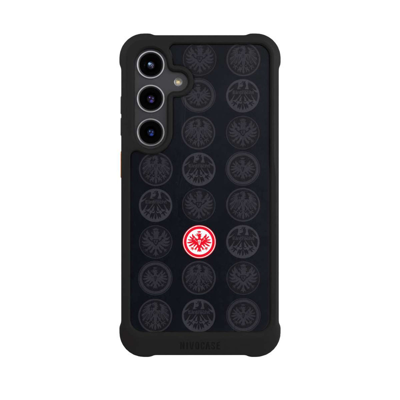 Galaxy S24 + NIVOmax Eintracht Frankfurt Logo Pattern