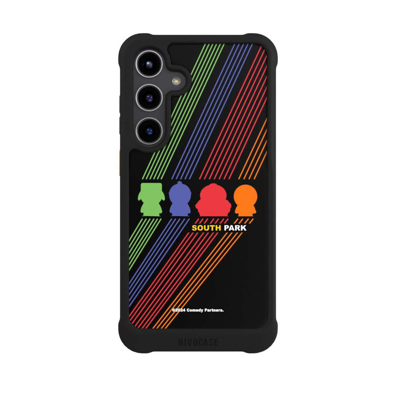 Galaxy S24 + NIVOmax South Park Boys Colored Stripes