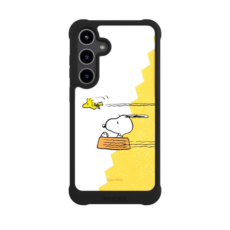 Galaxy S24 + NIVOmax Snoopy und Woodstock