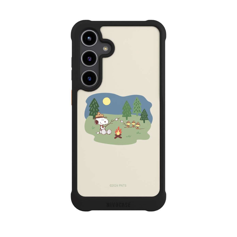Galaxy S24 + NIVOmax Snoopy Lagerfeuer