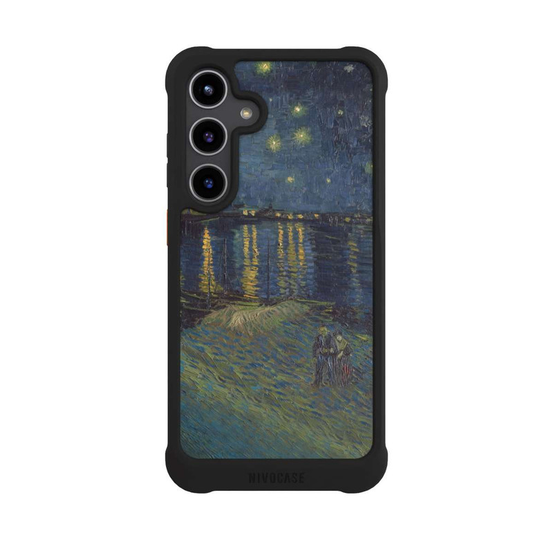 Galaxy S24 + NIVOmax Die Sternennacht by Vincent van Gogh