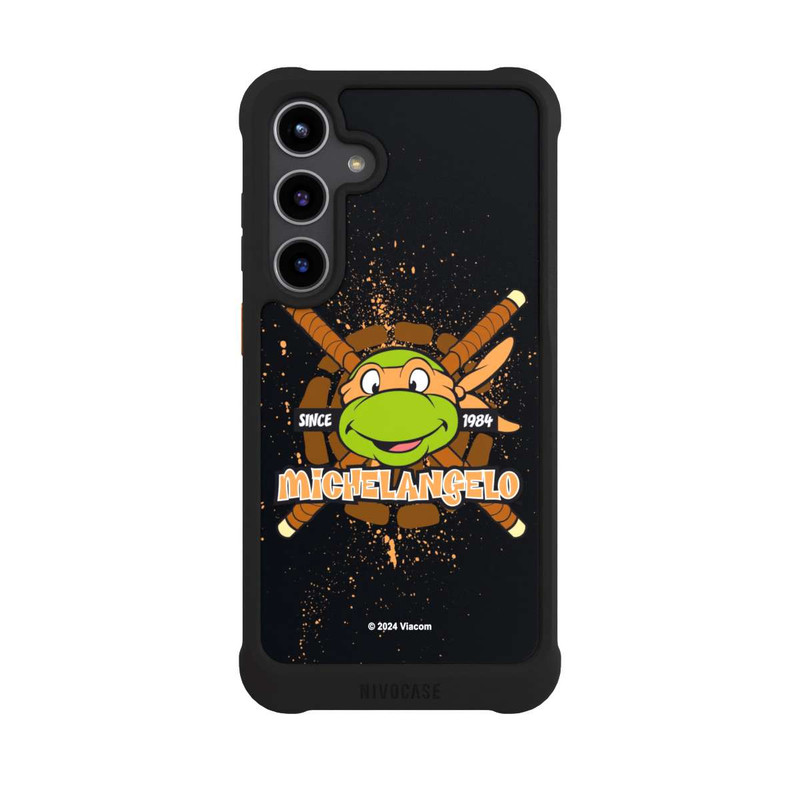 Galaxy S24 + NIVOmax TMNT Michelangelo