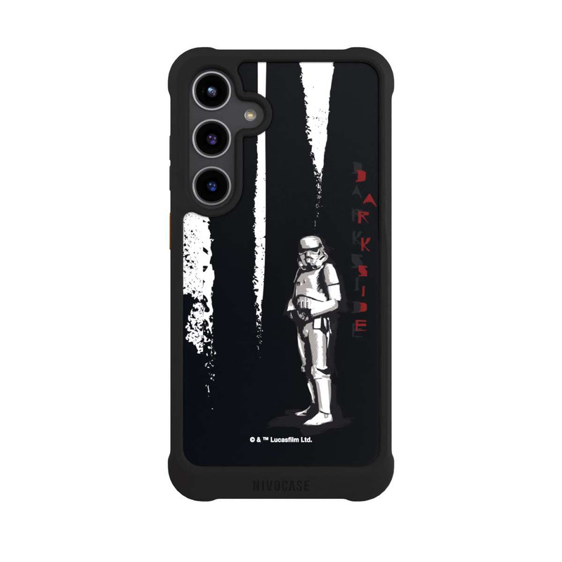 Galaxy S24 + NIVOmax Stormtrooper Dunkle Seite