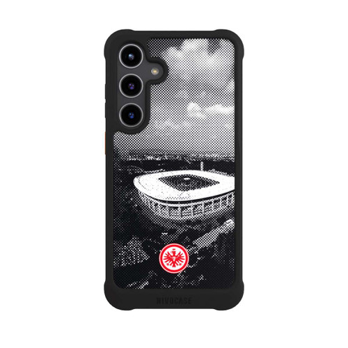 Samsung Galaxy S24+ NIVOmax SGE Stadion Schwarz Weiß