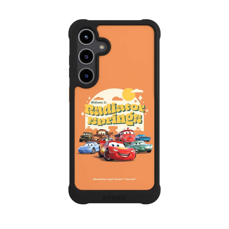 Galaxy S24 + NIVOmax Welcome to Radiator Springs