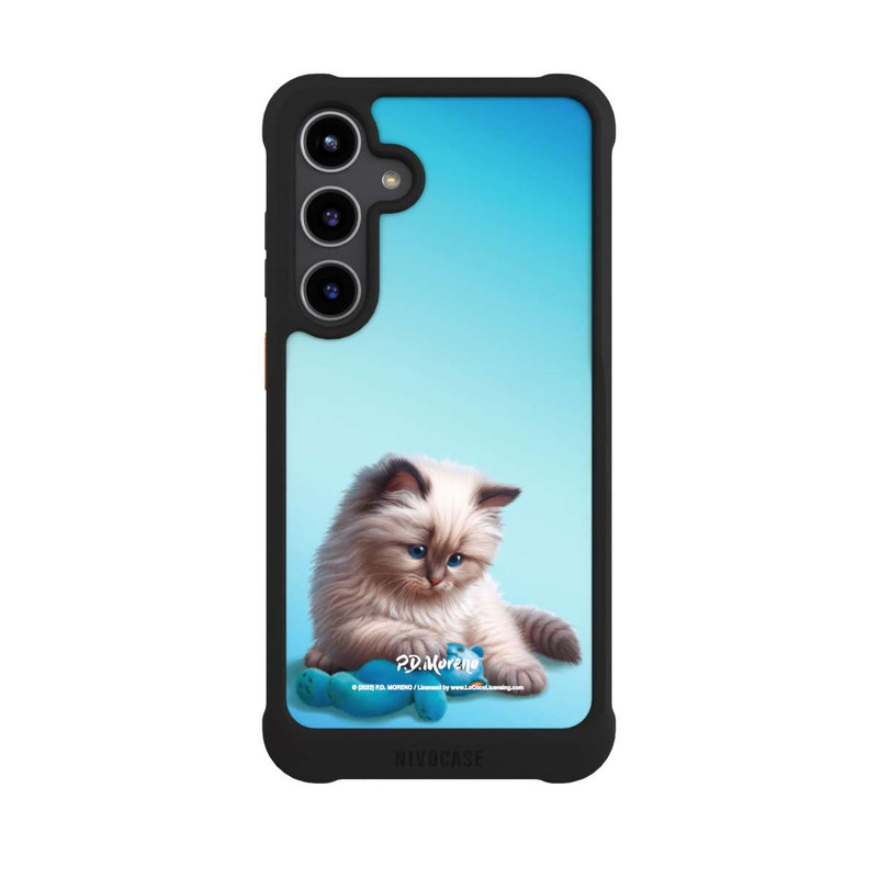 Galaxy S24 + NIVOmax Cuddling Cat