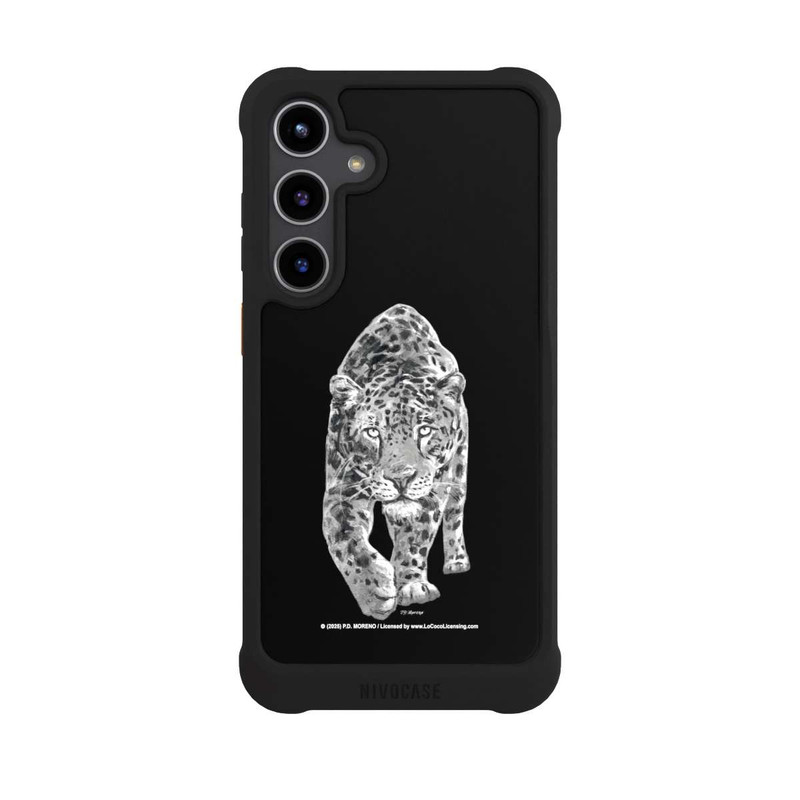 Galaxy S24 + NIVOmax Leopard Schwarz