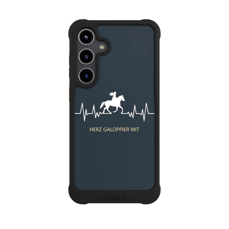 Galaxy S24 + NIVOmax Herz Galoppier Mit