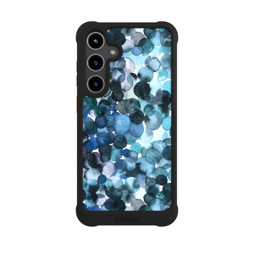 Samsung Galaxy S24+ NIVOmax Blätterzauber Blau