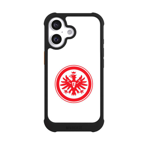 Apple iPhone 16 NIVOmax Eintracht Frankfurt weiss rot