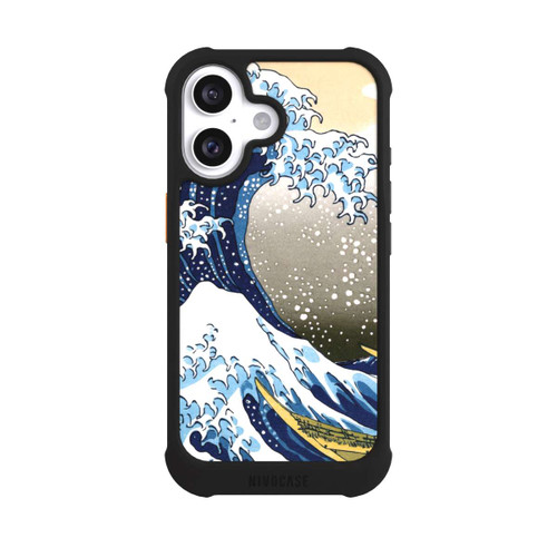 Apple iPhone 16 NIVOmax Great wave of Kanagawa / Die große Welle vor Kanagawa