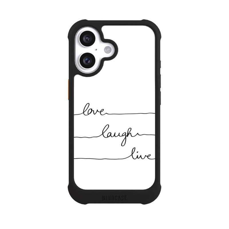 iPhone 16 NIVOmax Love Laugh Live