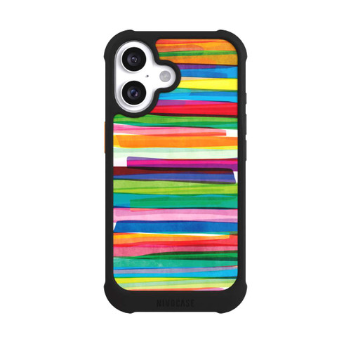 Apple iPhone 16 NIVOmax Bunte Streifen1