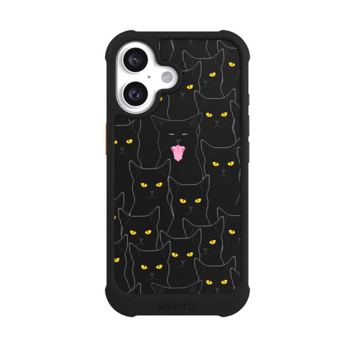 Apple iPhone 16 NIVOmax Verhexte Katzen