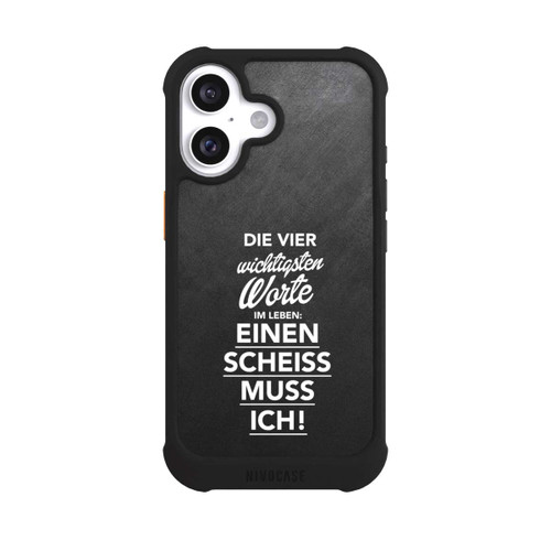Apple iPhone 16 NIVOmax Wichtige Worte