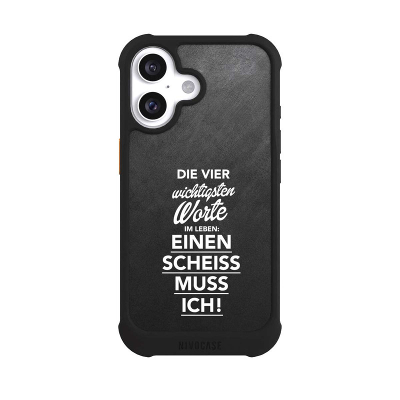 iPhone 16 NIVOmax Wichtige Worte