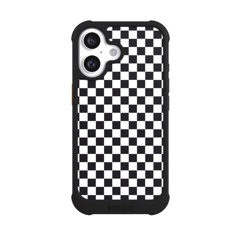 iPhone 16 NIVOmax Ska  - Noir & Blanc