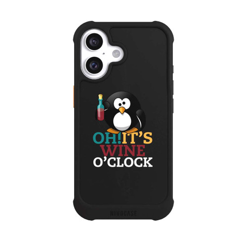 Apple iPhone 16 NIVOmax Wine O'Clock