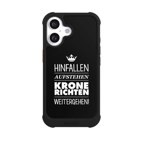Apple iPhone 16 NIVOmax Krone Richten