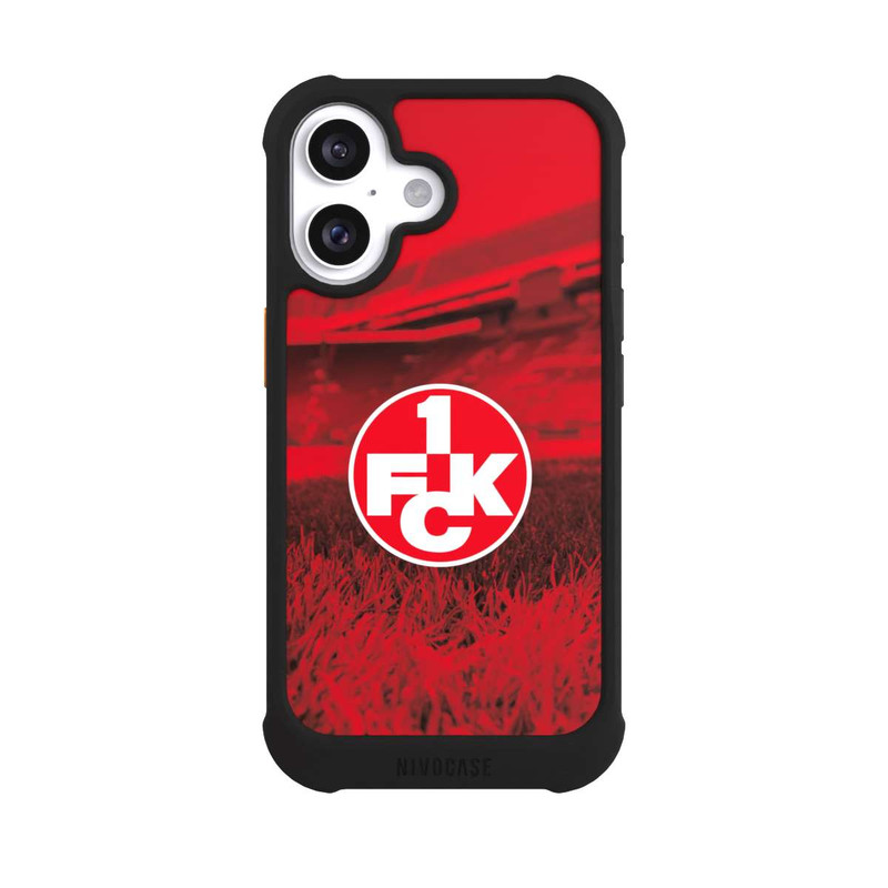 iPhone 16 NIVOmax Stadionrasen FCK Rot