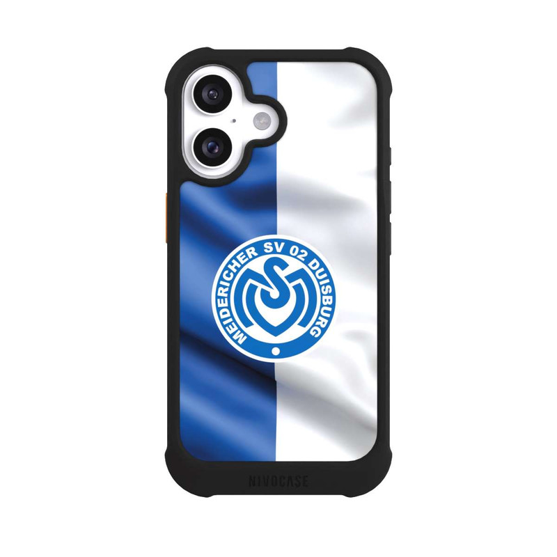 iPhone 16 NIVOmax MSV Logo Fahne