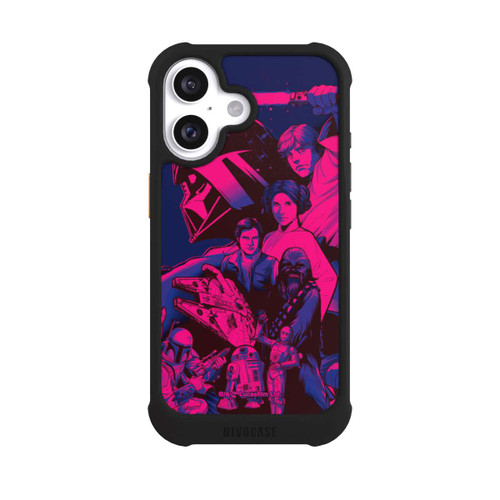Apple iPhone 16 NIVOmax Star Wars Characters - Ultraviolet